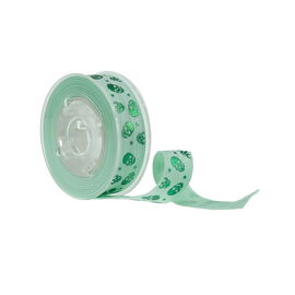 Le vert de petite taille a imprimé le Portable élastique de preuve de larme d'impression de crâne de ruban