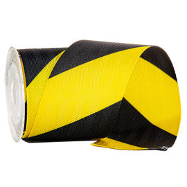 Port bandes d'avertissement jaunes et noires de 38MM d'air de transfert de chaleur