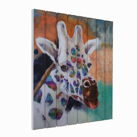 21 x 18 dans la forme de place de peinture de ruban de girafe pour le décor de maison de couloir de chambre à coucher
