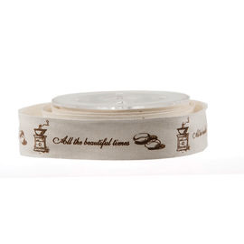 ruban rapide d'impression de 15mm, ruban imprimé de bande de coton pour l'emballage de boîte de gâteau