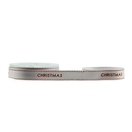 Arc réversible d'arbre de Noël, petit ruban de satin personnalisé par Champagne