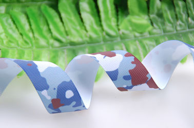 Le ruban de polyester de transfert de chaleur, camouflent le ruban épais de gros-grain pour des accessoires de vêtement