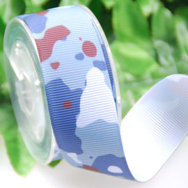 Le ruban de polyester de transfert de chaleur, camouflent le ruban épais de gros-grain pour des accessoires de vêtement