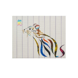 Arts simples de mur de rat à la maison de décor, art chaud spécial de ruban d'effet visuel