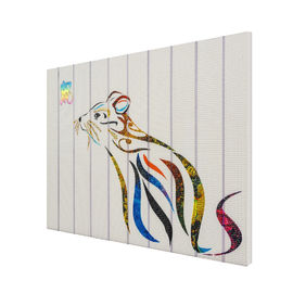 Arts simples de mur de rat à la maison de décor, art chaud spécial de ruban d'effet visuel