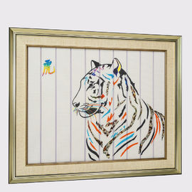Art chinois de zodiaque de tigre libre d'accroc, peintures durables de Diy pour le décor à la maison