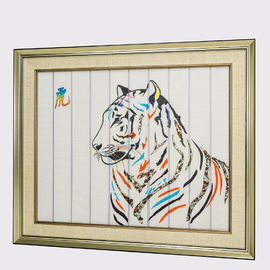 Art chinois de zodiaque de tigre libre d'accroc, peintures durables de Diy pour le décor à la maison