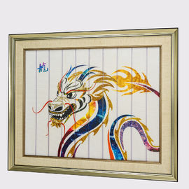 Illustration chinoise de zodiaque de dragon, peintures décoratives encadrées pour le salon