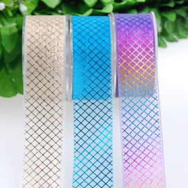 Organza Ribbon, ruban pur d'arc-en-ciel d'emballage de parfum d'organza de longueur de 19mm