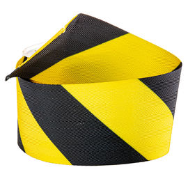Port bandes d'avertissement jaunes et noires de 38MM d'air de transfert de chaleur
