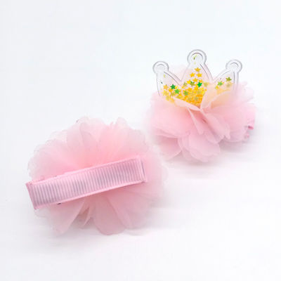 Bandeaux de tissu de princesse Kids Plain Girls de conception d'étoile pour des bébés