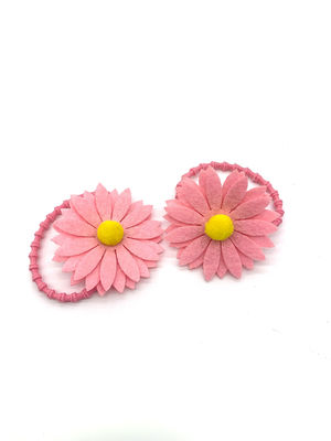 Les bandeaux de dentelle de tournesol cintrent 6 pouces de filles de cheveux d'ensemble d'accessoires