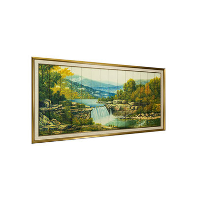 Peintures de paysage indélébiles de ruban de style chinois