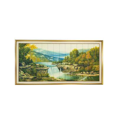 Peintures de paysage indélébiles de ruban de style chinois