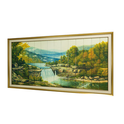 Peintures de paysage indélébiles de ruban de style chinois