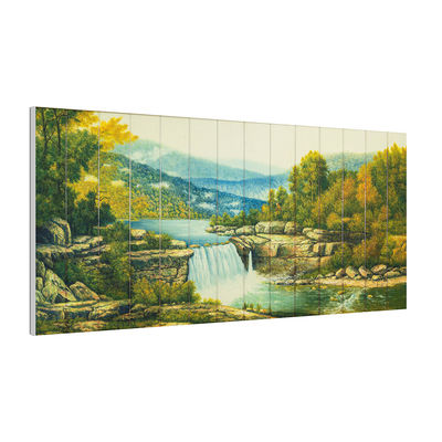 Peintures de paysage indélébiles de ruban de style chinois