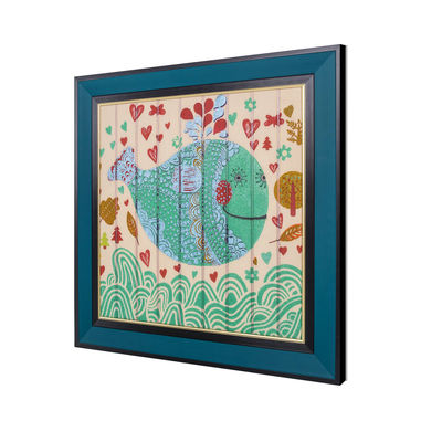 Peintures animales de ruban lavable de place de décor de pièce d'enfants