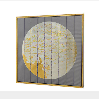 Anti peintures d'abrégé sur concept de lune de ruban de mite