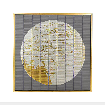 Anti peintures d'abrégé sur concept de lune de ruban de mite