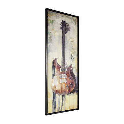 3 PCs 3 colore des guitares que le ruban lambrisse des peintures pour l'hôtel