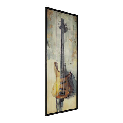3 PCs 3 colore des guitares que le ruban lambrisse des peintures pour l'hôtel